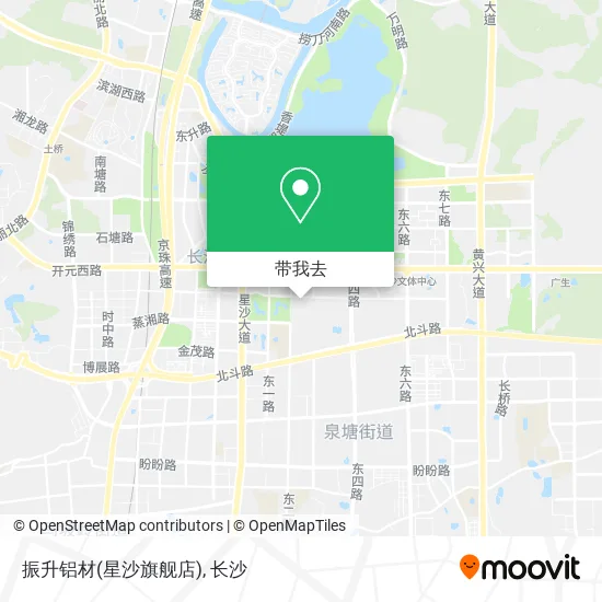 振升铝材(星沙旗舰店)地图