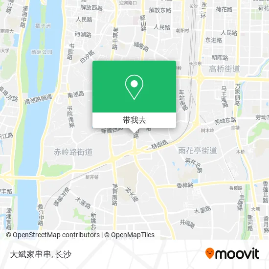大斌家串串地图
