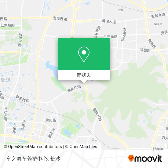 车之港车养护中心地图