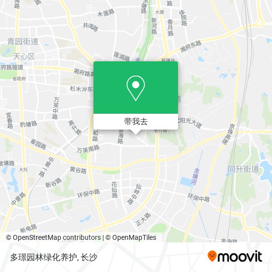 多璟园林绿化养护地图