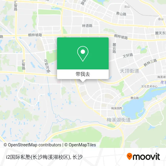 i2国际私塾(长沙梅溪湖校区)地图