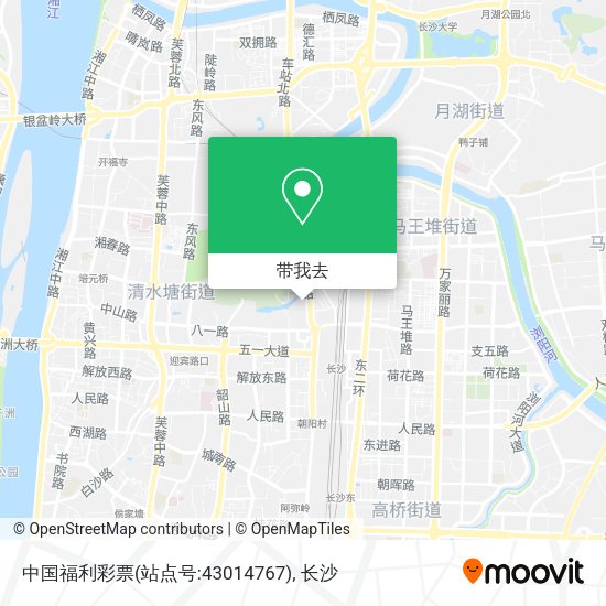 中国福利彩票(站点号:43014767)地图