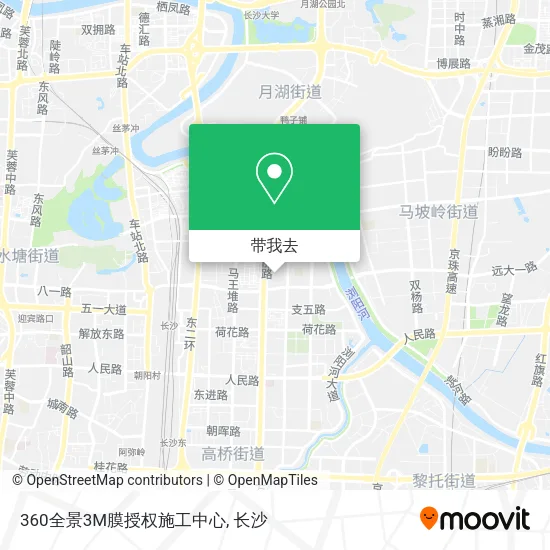 360全景3M膜授权施工中心地图