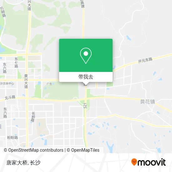 唐家大桥地图