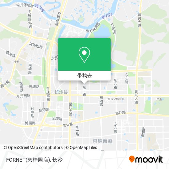 FORNET(碧桂园店)地图