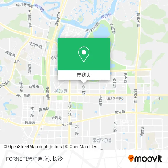 FORNET(碧桂园店)地图