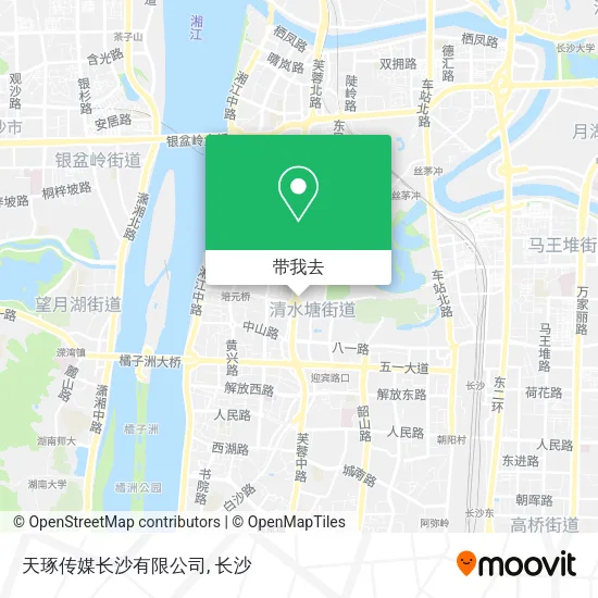 天琢传媒长沙有限公司地图
