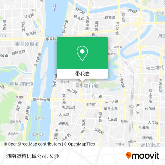 湖南塑料机械公司地图