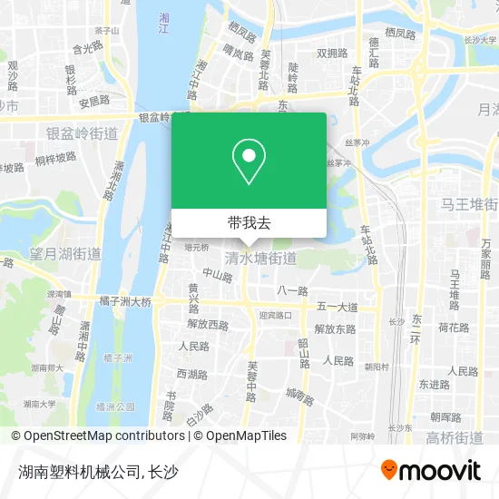 湖南塑料机械公司地图