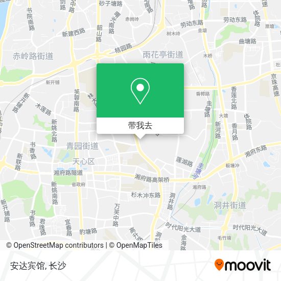 安达宾馆地图