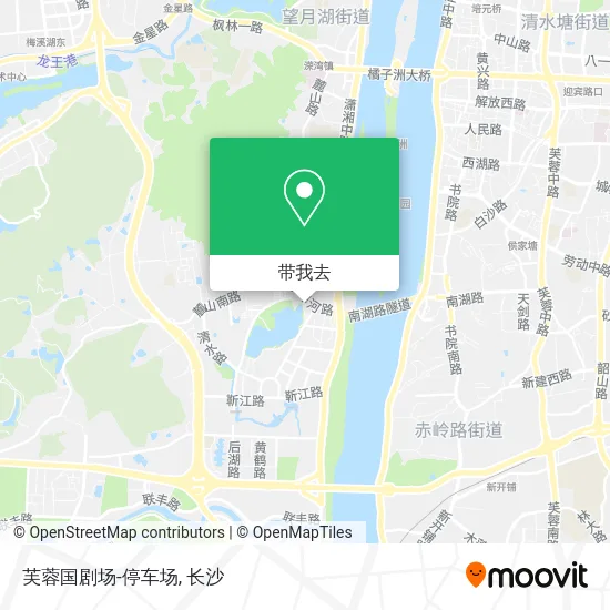 芙蓉国剧场-停车场地图