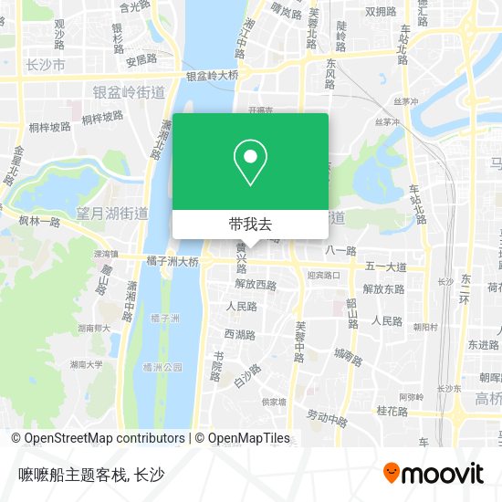 嚒嚒船主题客栈地图