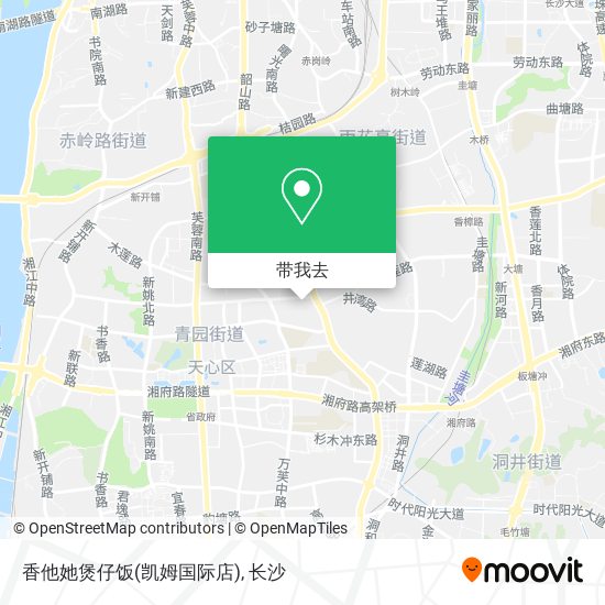 香他她煲仔饭(凯姆国际店)地图