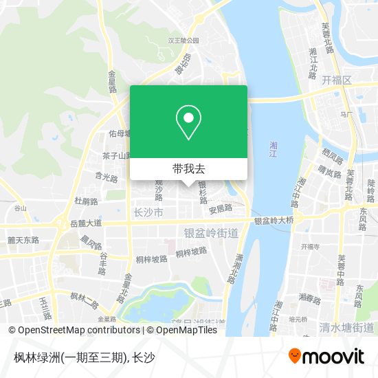 枫林绿洲(一期至三期)地图