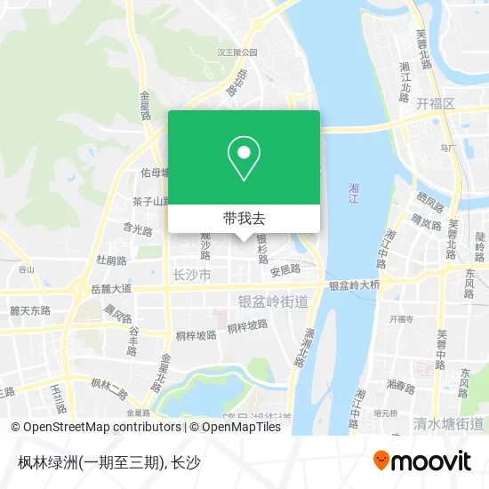枫林绿洲(一期至三期)地图