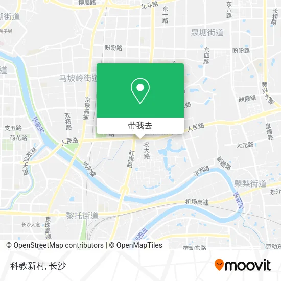 科教新村地图
