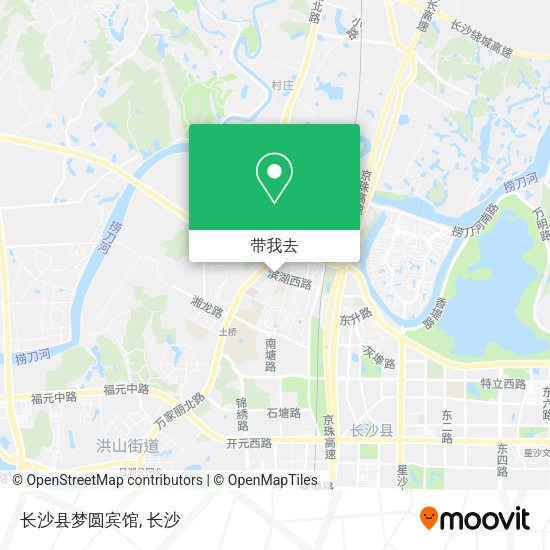 长沙县梦圆宾馆地图