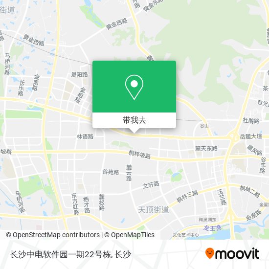 长沙中电软件园一期22号栋地图