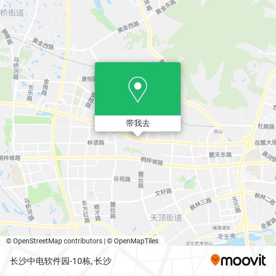 长沙中电软件园-10栋地图
