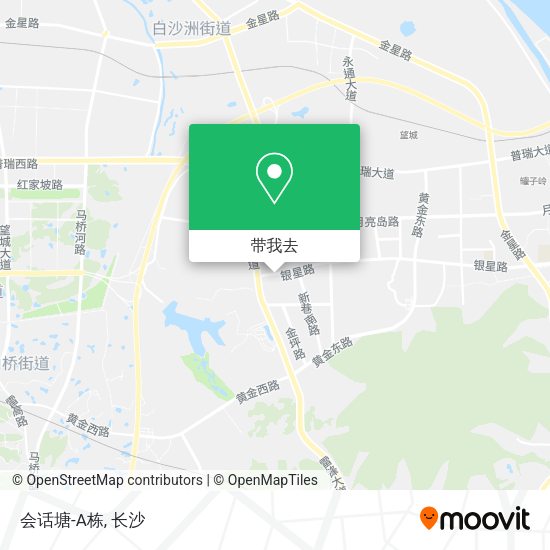会话塘-A栋地图