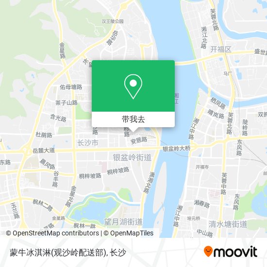 蒙牛冰淇淋(观沙岭配送部)地图