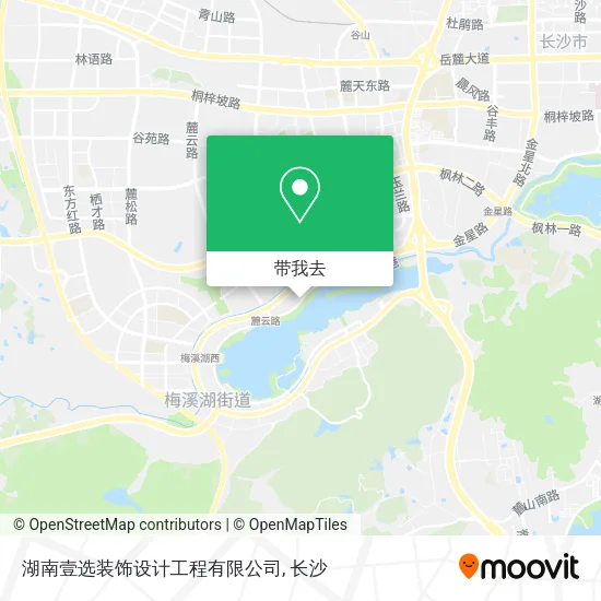 湖南壹选装饰设计工程有限公司地图