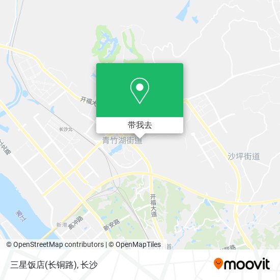 三星饭店(长铜路)地图