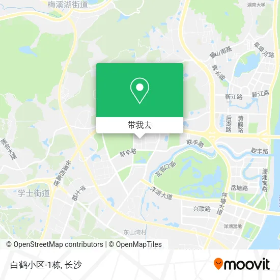 白鹤小区-1栋地图