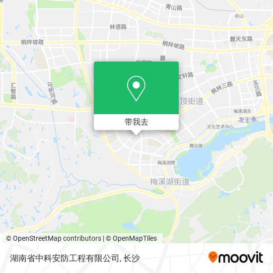 湖南省中科安防工程有限公司地图