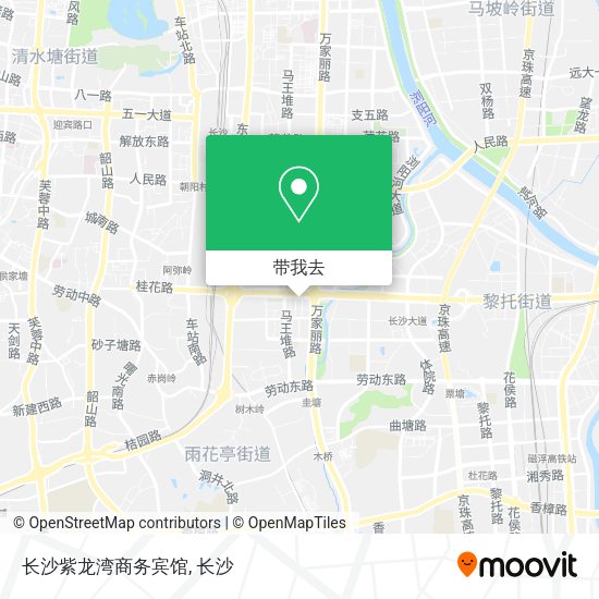 长沙紫龙湾商务宾馆地图