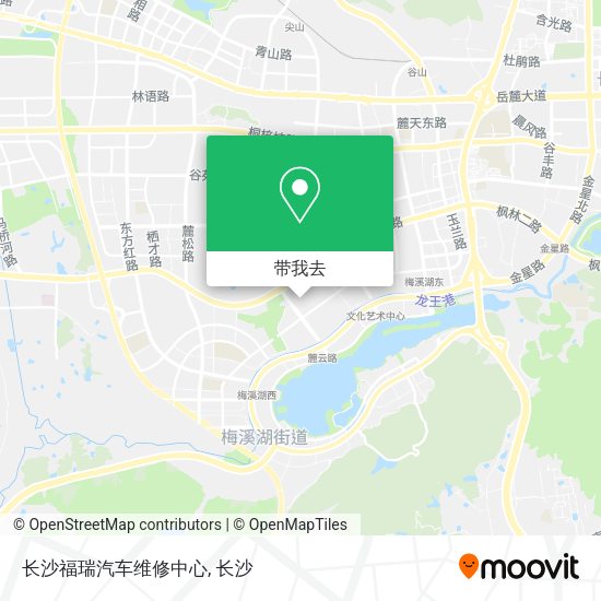 长沙福瑞汽车维修中心地图
