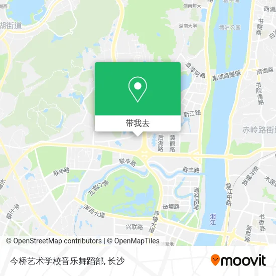 今桥艺术学校音乐舞蹈部地图