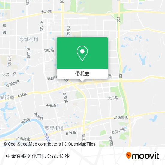 中金京银文化有限公司地图