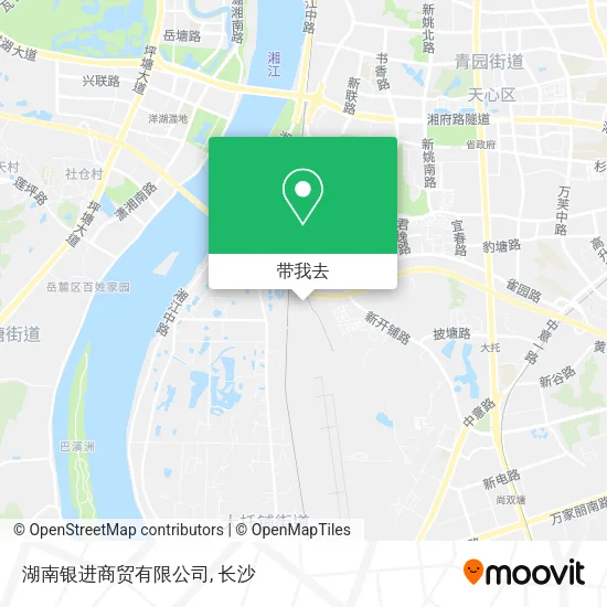 湖南银进商贸有限公司地图