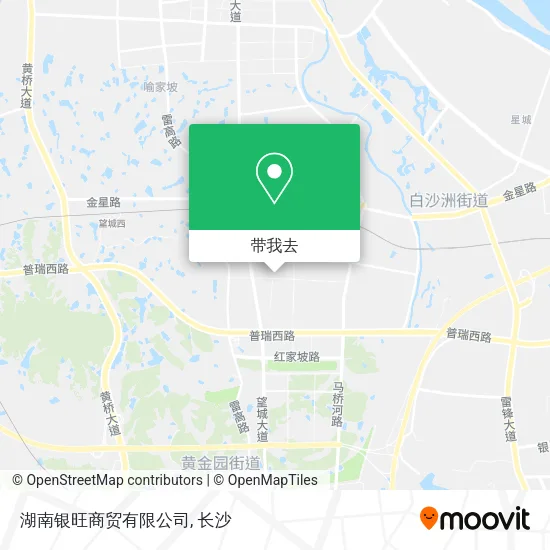 湖南银旺商贸有限公司地图