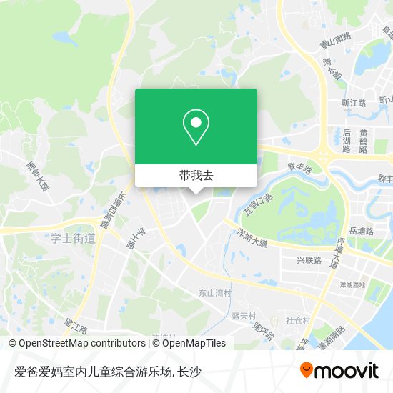 爱爸爱妈室内儿童综合游乐场地图