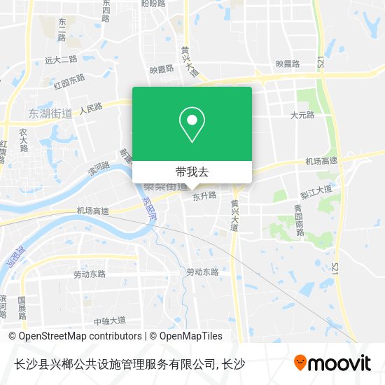 长沙县兴榔公共设施管理服务有限公司地图