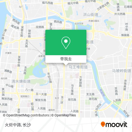 火炬中路地图
