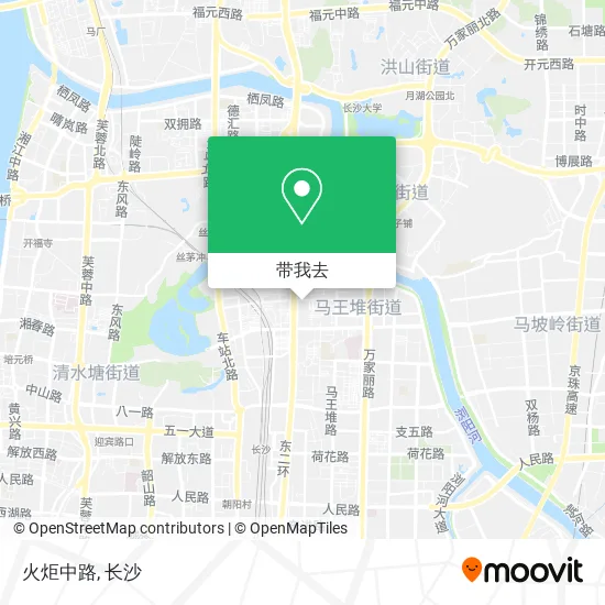 火炬中路地图