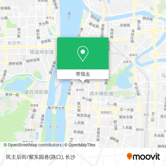 民主后街/紫东园巷(路口)地图
