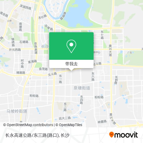 长永高速公路/东三路(路口)地图