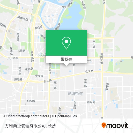 万维商业管理有限公司地图