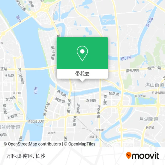 万科城-南区地图
