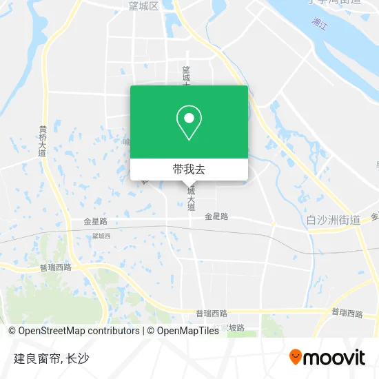 建良窗帘地图