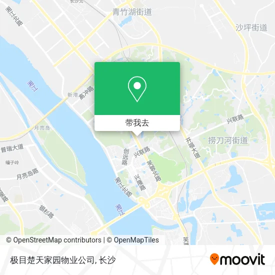 极目楚天家园物业公司地图