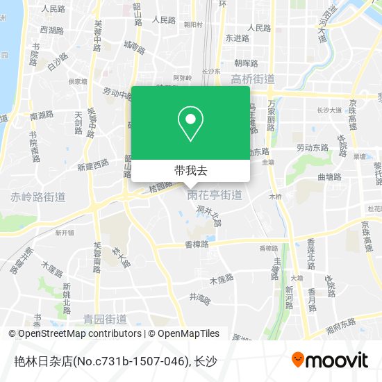 艳林日杂店(No.c731b-1507-046)地图