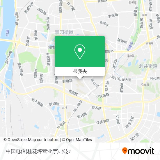 中国电信(桂花坪营业厅)地图