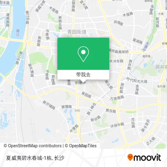 夏威夷碧水春城-1栋地图