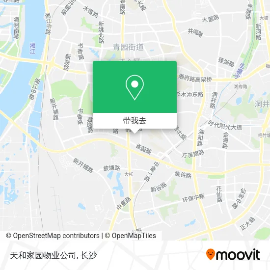 天和家园物业公司地图