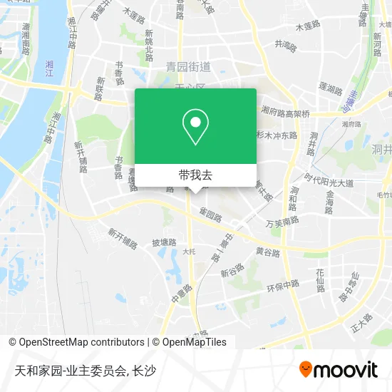 天和家园-业主委员会地图